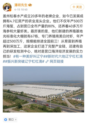 面朝大海 春暖花開——營口 中國海蜇之鄉與水產品養殖新篇章